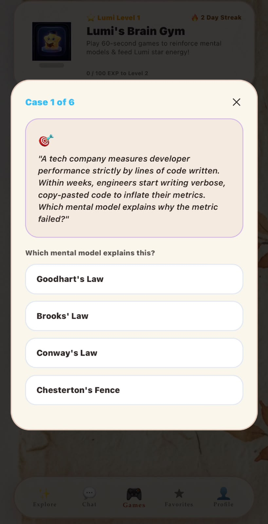 Scenario Detective Quiz